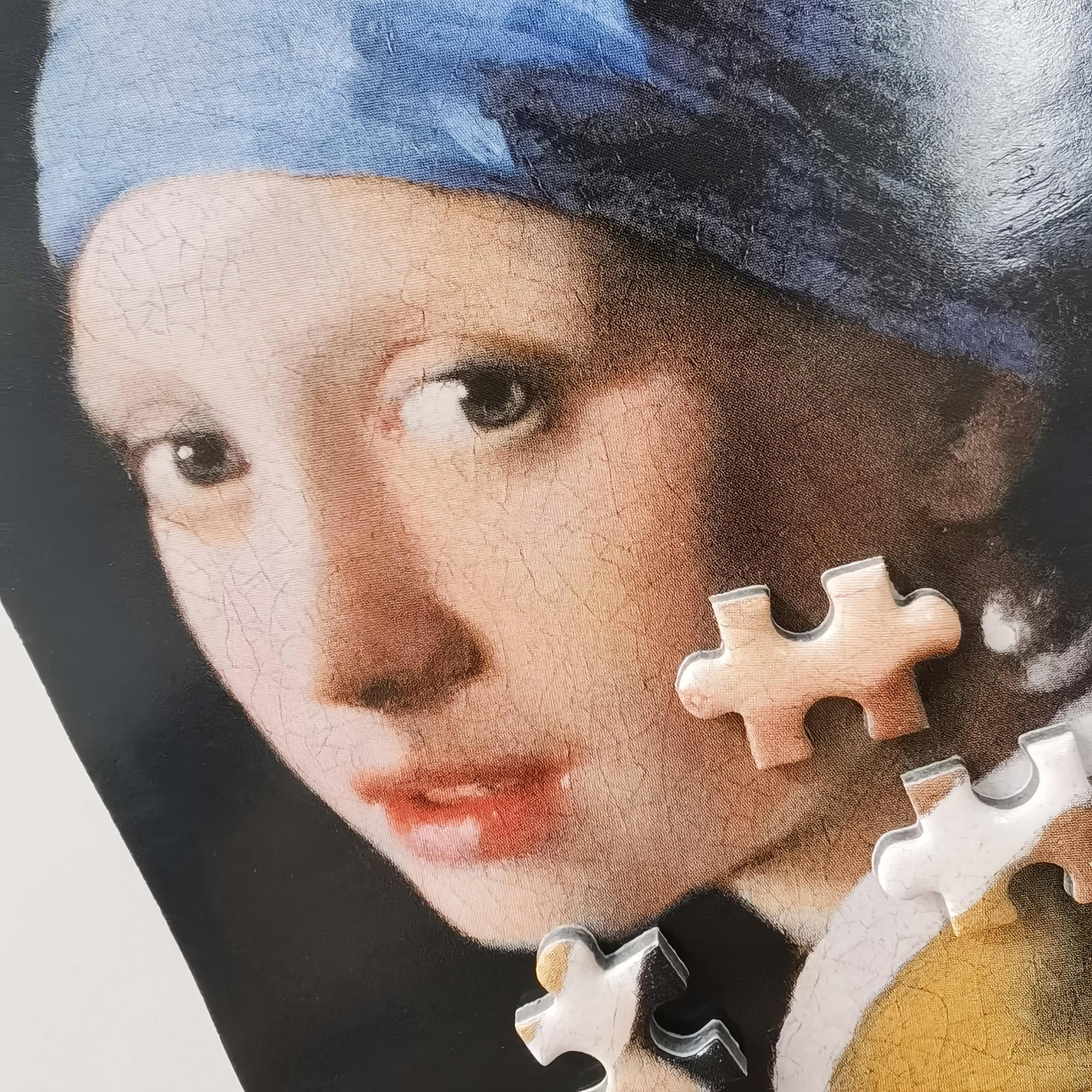Mini Art Jigsaw Puzzle Vermeer's Girl with a Pearl Earring 150pcs