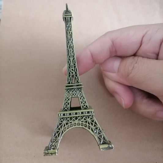 Paris Eiffel Tower Model Metal Crafts Home Decoration Ornament