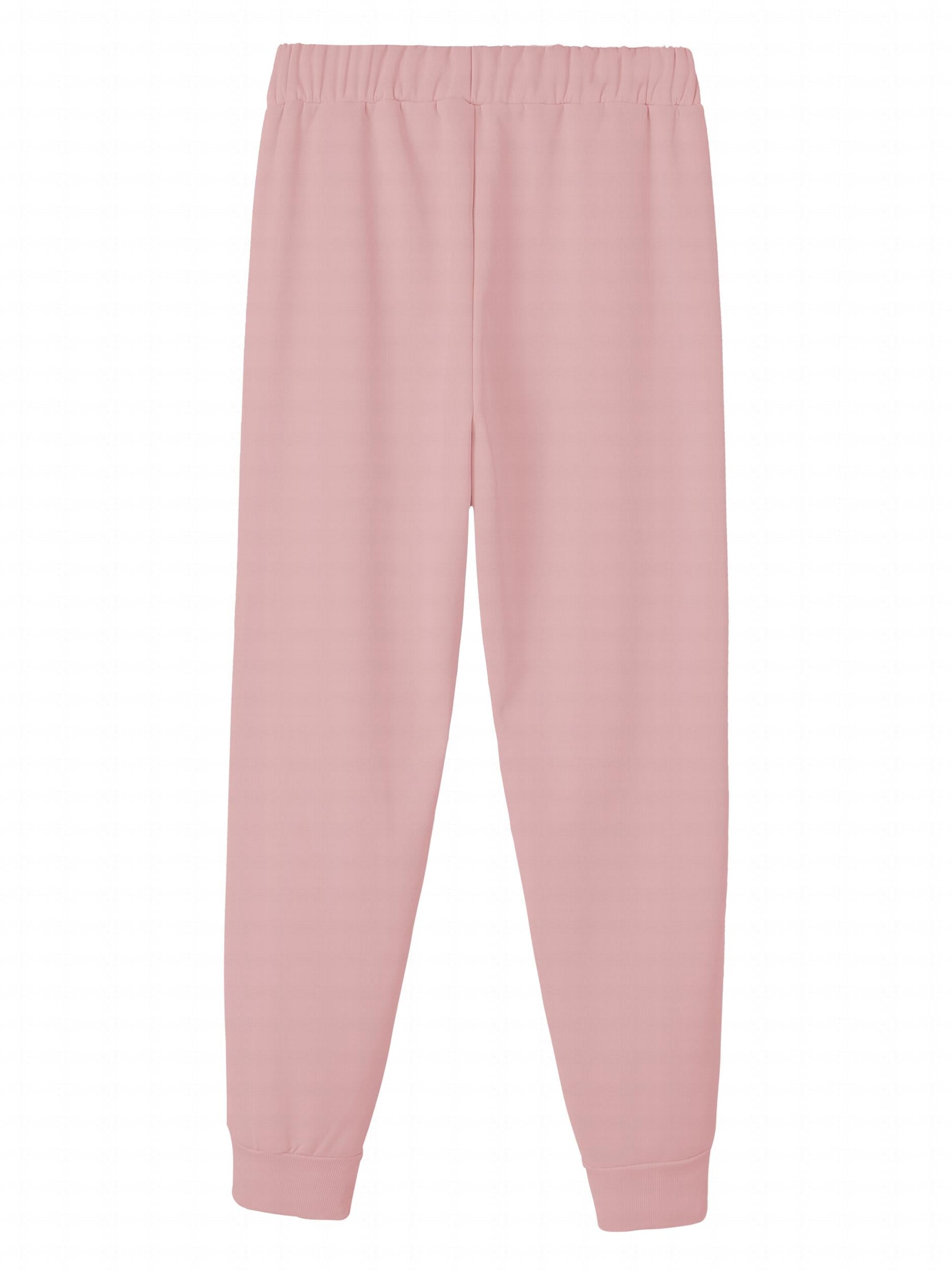 Women's Plus Size Heart Print Fleece Joggers