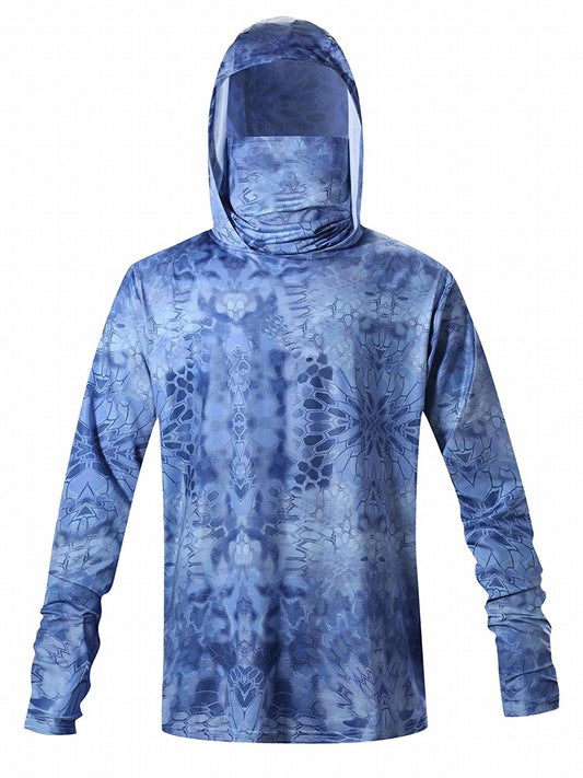 Men's UPF 50 Sun Protection Hooded Jacket