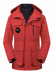 Winter Windbreaker with Detachable Inner Liners - Outdoor Gear for Men and Women