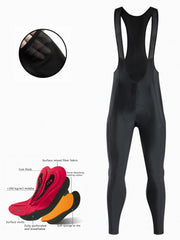 Men's Cycling Bib Shorts with Padding, Moisture Wicking for Comfort on Bike