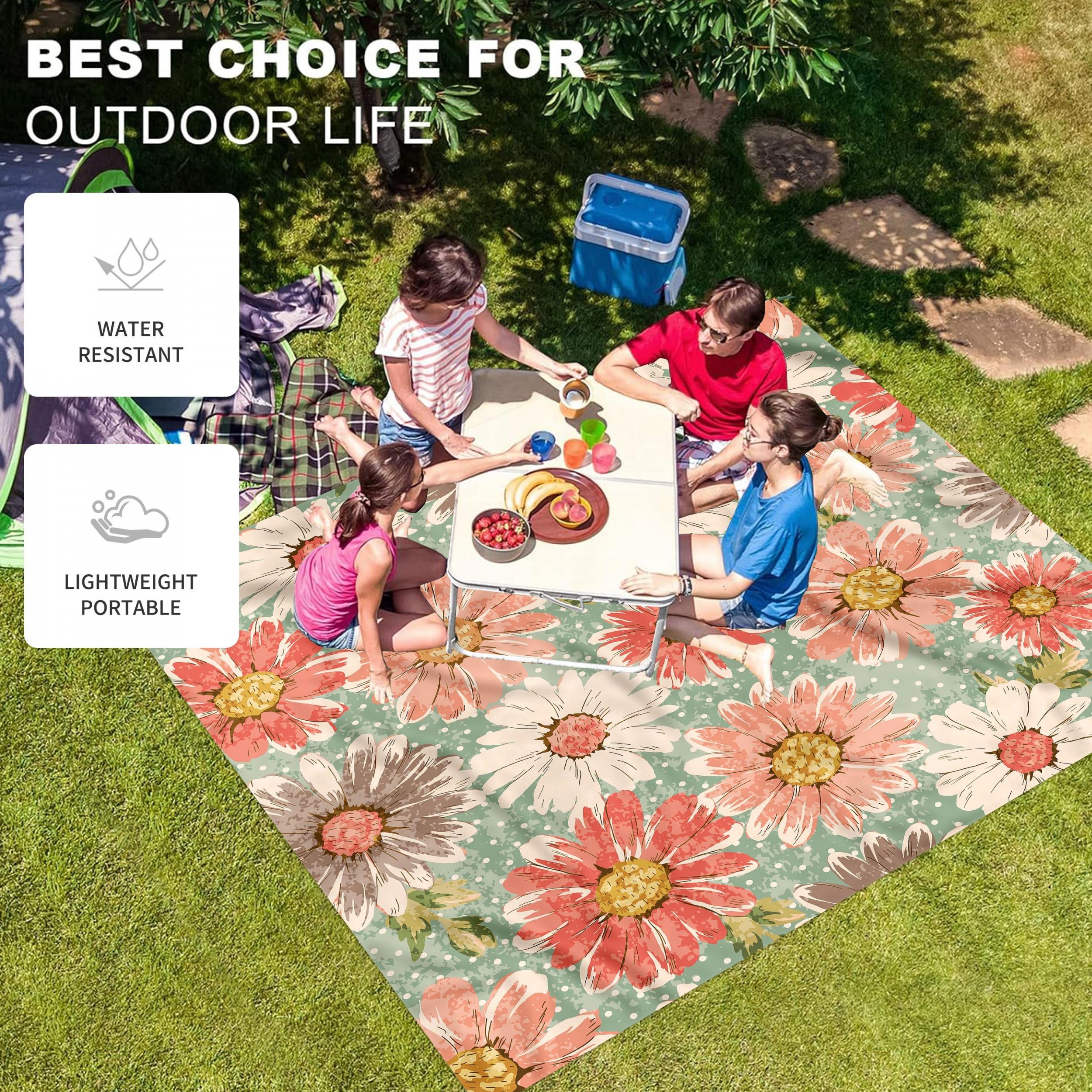 Waterproof Spring Camping Picnic Mat Lightweight Sandproof