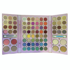 80 Colors Eyeshadow Palette Matte Pearly Blush Concealer 3 In 1