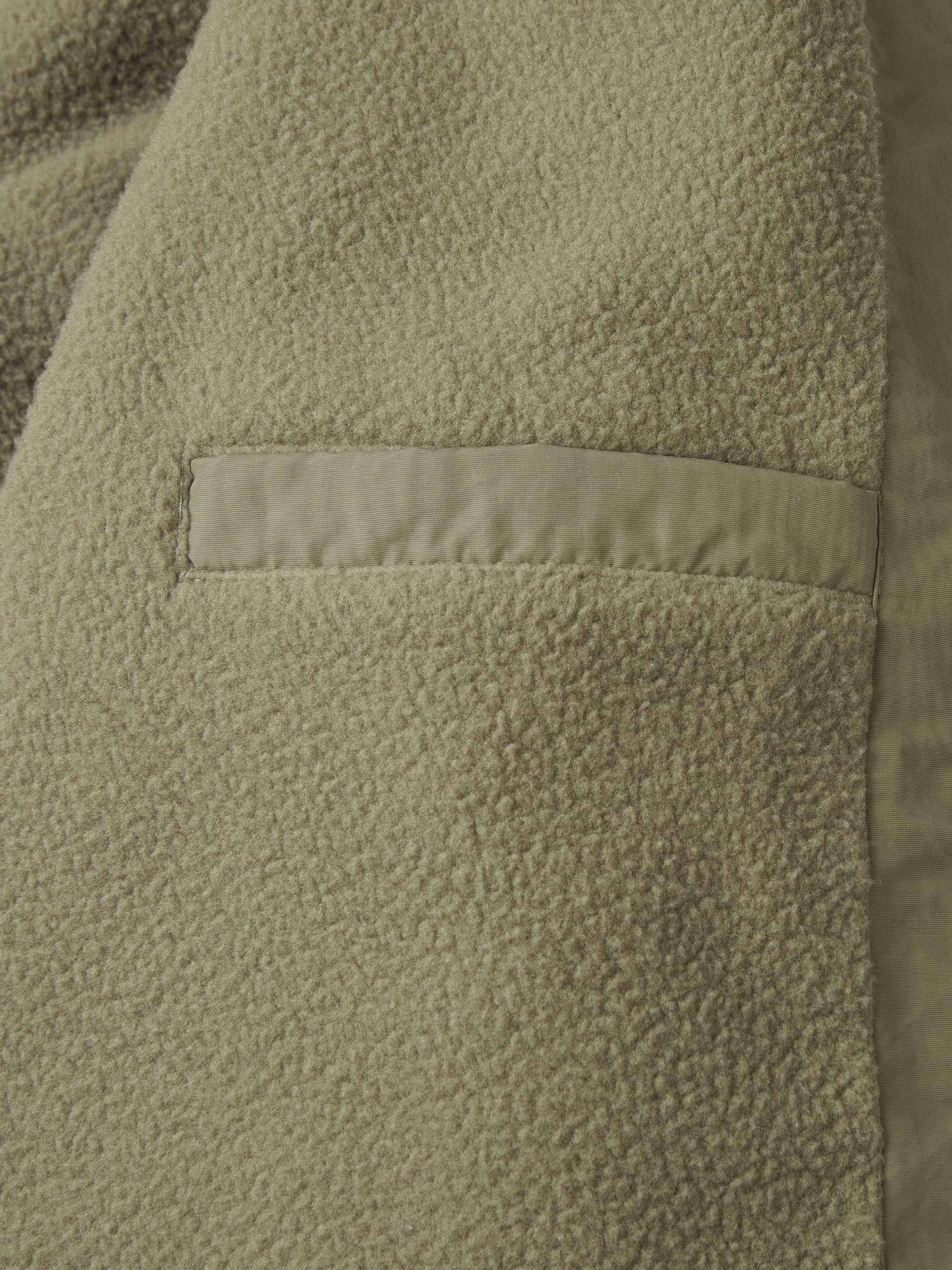 Men's Fleece Hooded Jacket Windproof Waterproof Warm Jacket