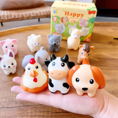 Animal Toy Set Early Learning Gift for Christmas Birthday Easter