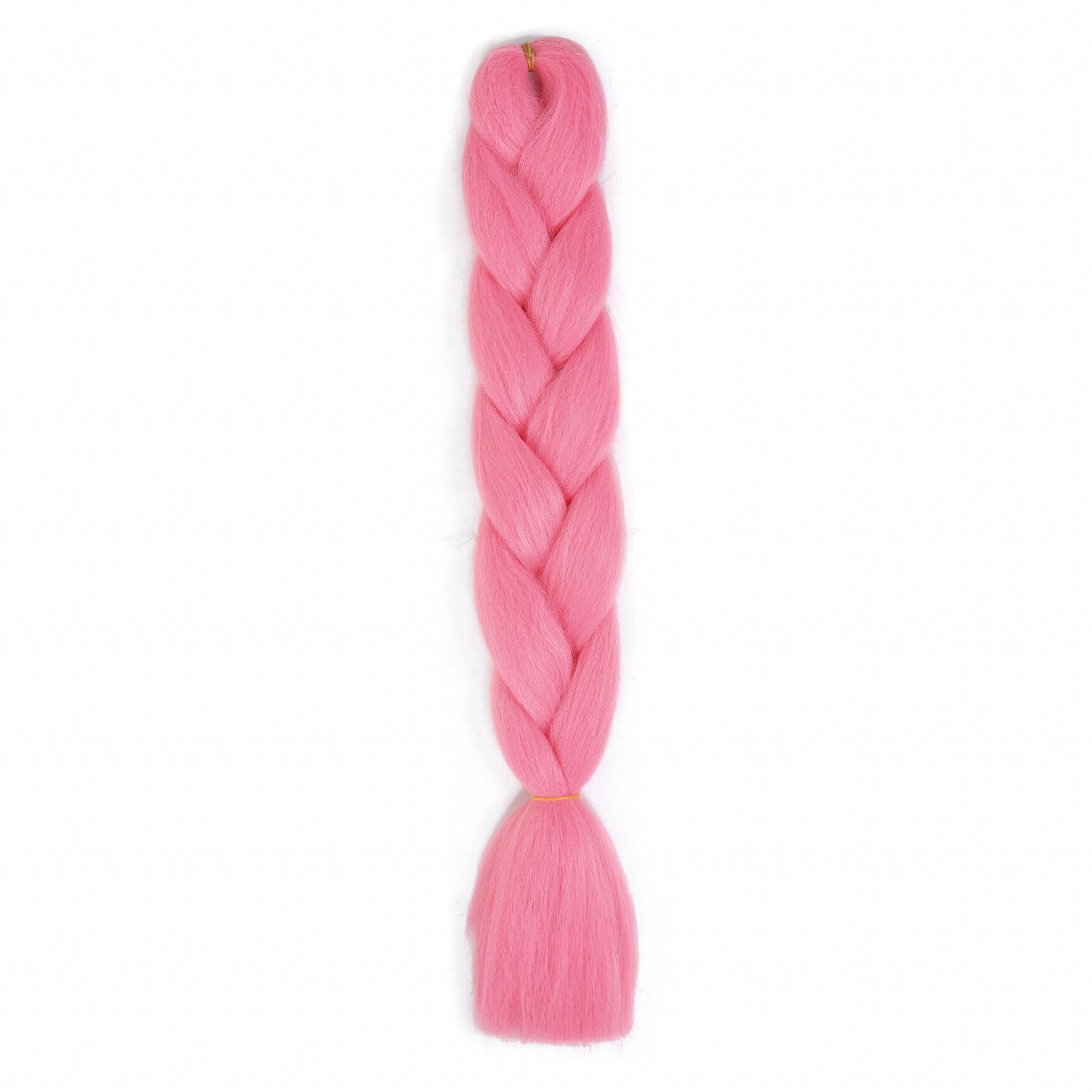 Three Tone Ombre Rainbow Jumbo Braiding Hair Extension for Twist Braiding