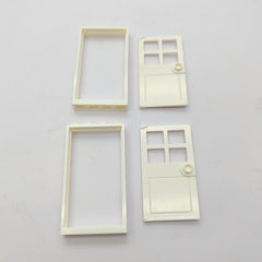 Building Block Door Accessories Kit for Urban Architecture Set