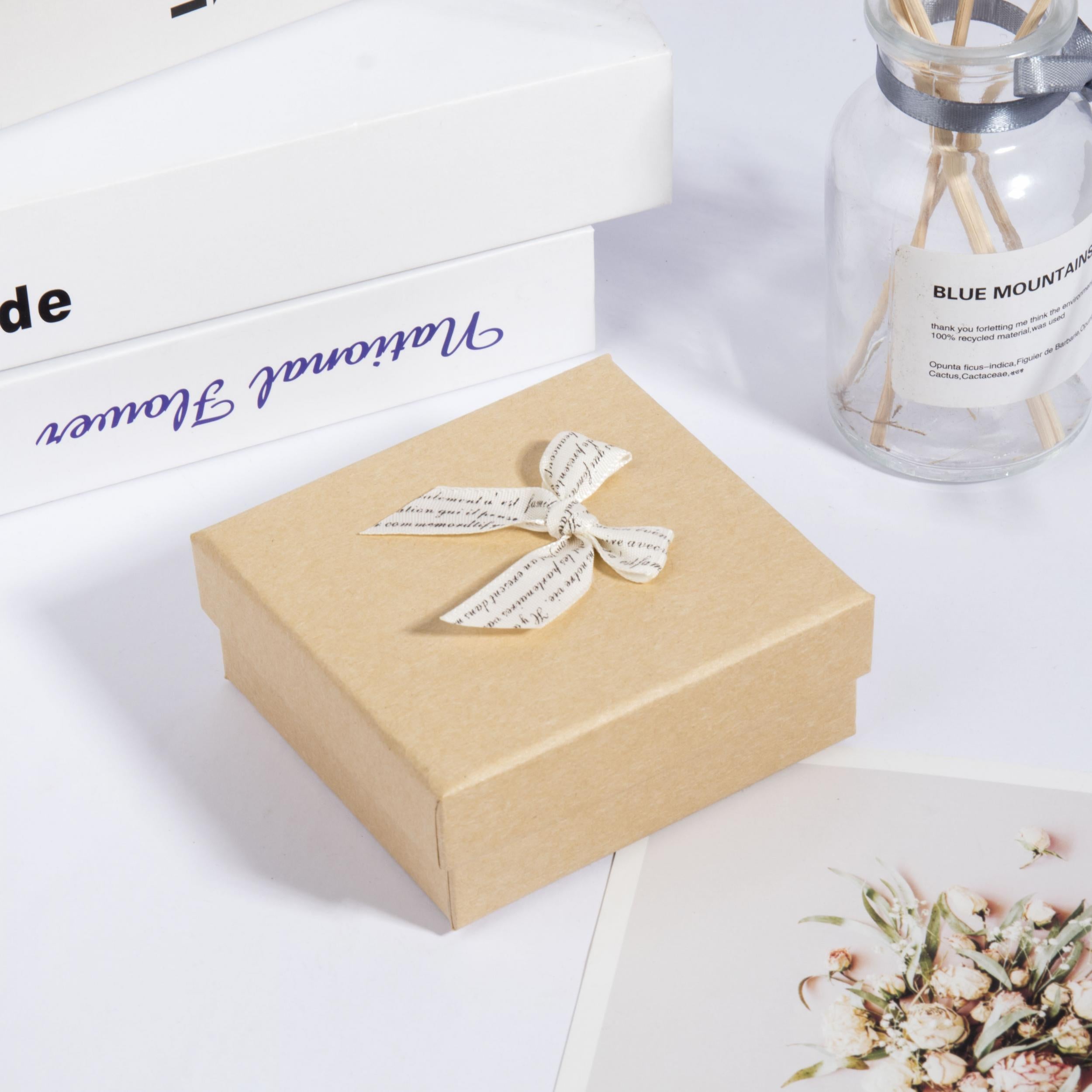 1.5mm Cardboard Soldering Paper Bow Bracelet Storage Box