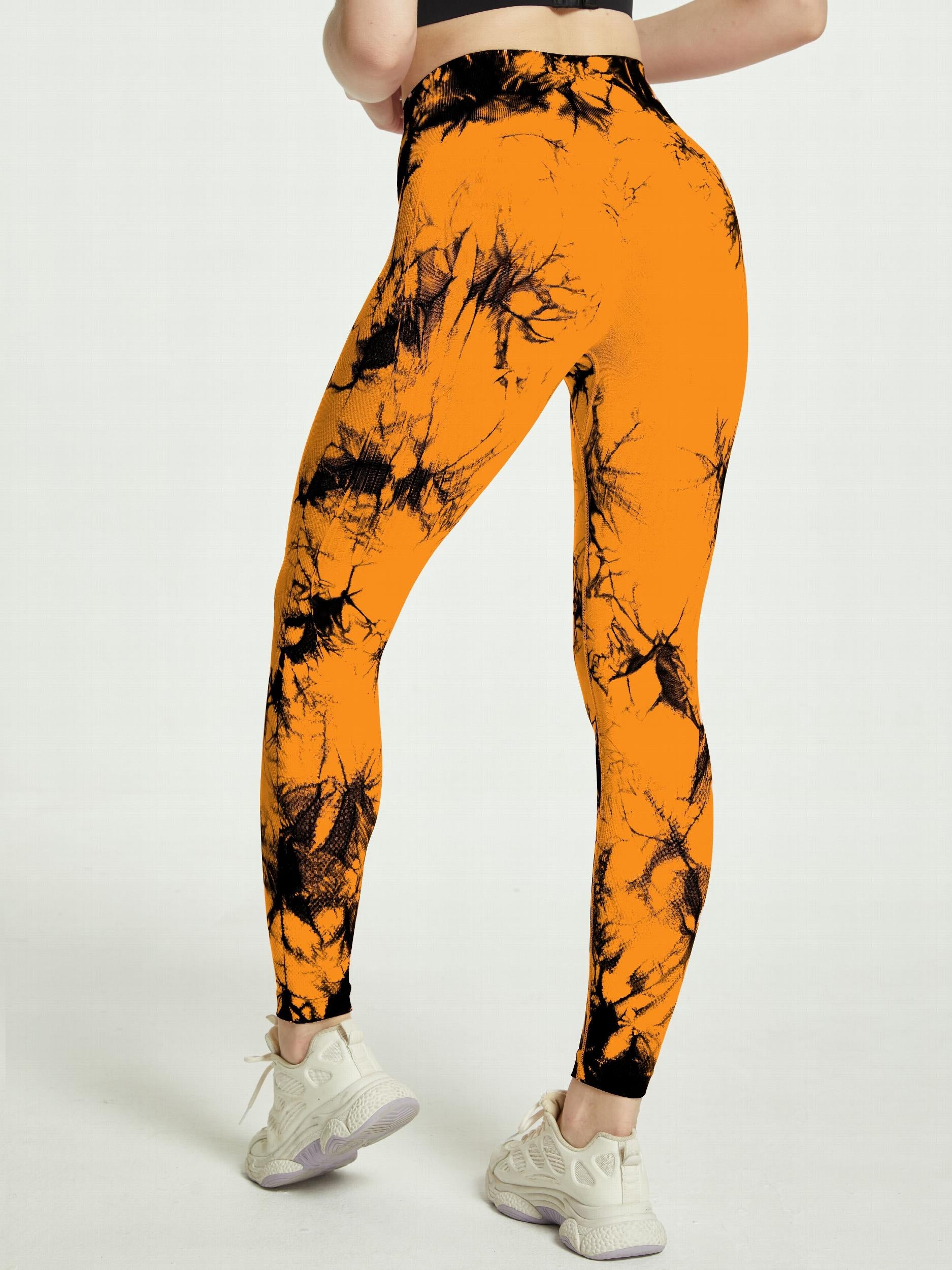 Tie Dye Yoga Pants High Stretch Fitness Leggings Women's Activewear