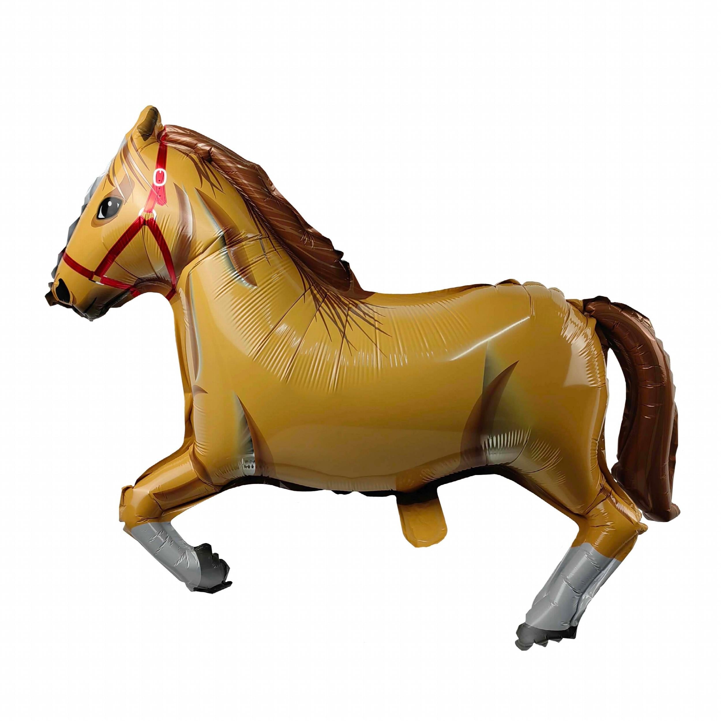 Large Horse Balloon Foil Aluminum Themed Party Decorations Baby Shower Supplies