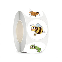 500pcs Cartoon Bee Butterfly Insect Reward Sticker