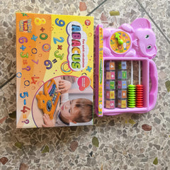 Kids Educational Calculator Toy Purple & Yellow