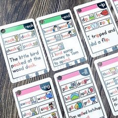 CVC Phonics Flashcards with Sight Words - Interactive Learning Toys