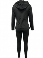 Two Piece Set Hoodies Sweatshirt & Pants Outfits Women's Clothing