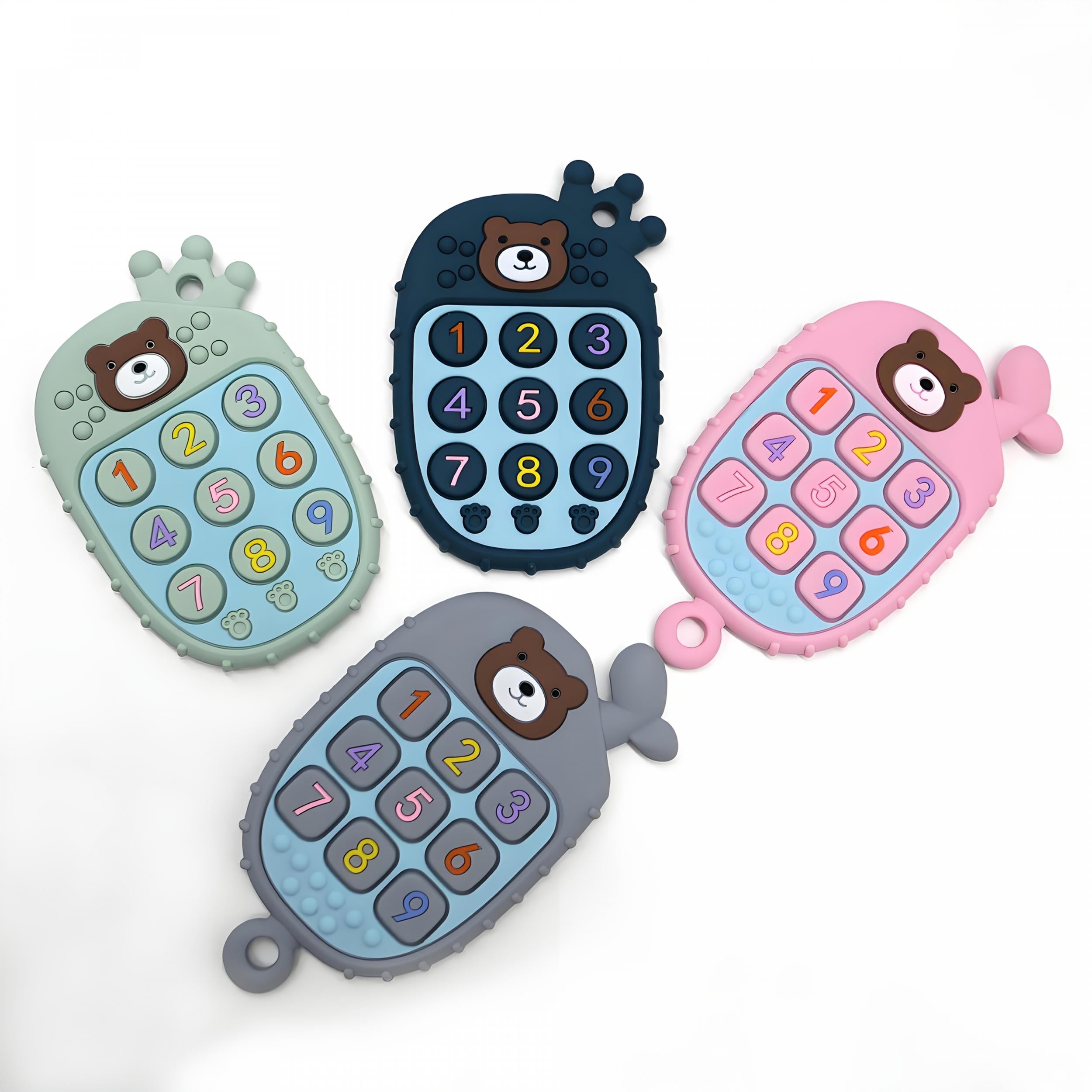 Soft Silicone Teething Toy for Babies 0-24 Months