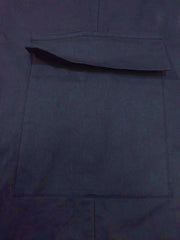  Solid High Rise Wide Leg Cargo Pants