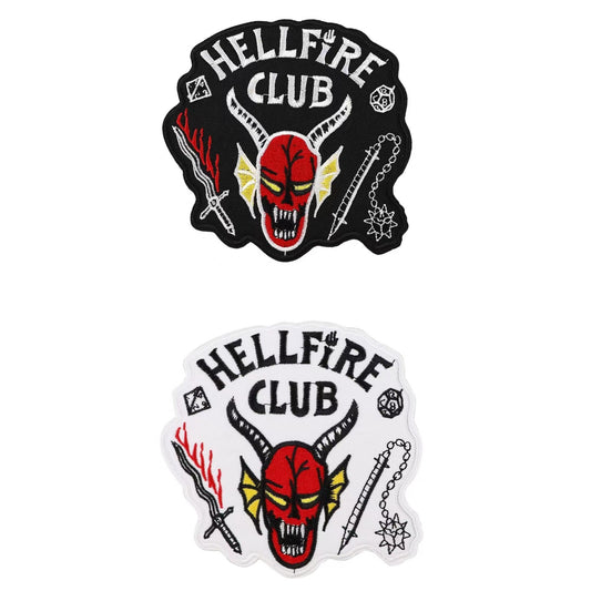2pcs Monster Shape Embroidered Patch Cloth Patches