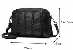 Women's Retro PU Leather Shoulder Bag Ladies Messenger Bags
