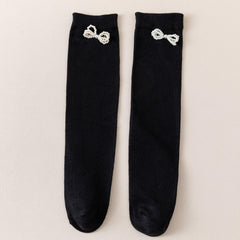 Girls Kids Stockings Breathable Long Socks