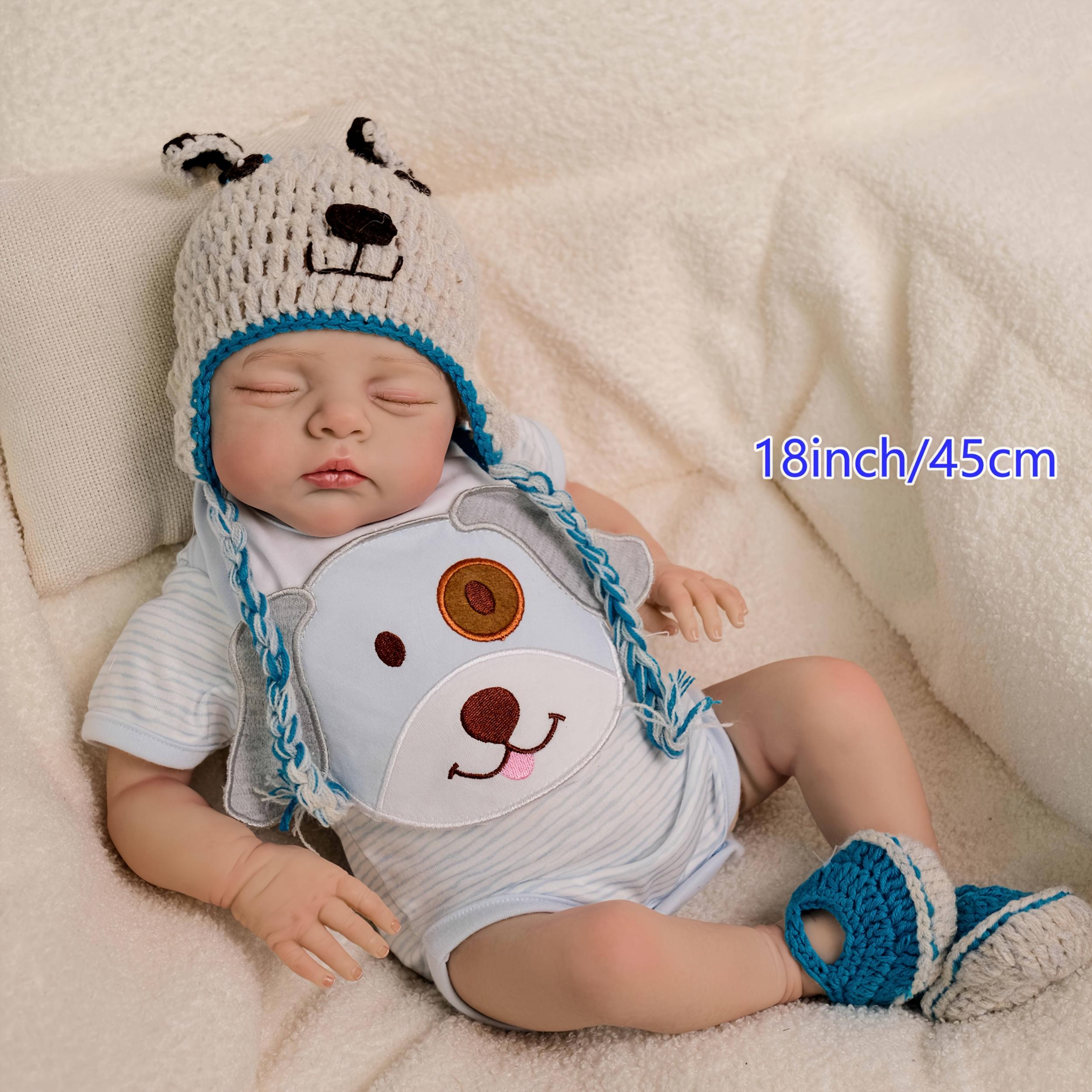 Handcrafted Reborn Baby Doll with Cloth Body - Realistic & Pink Options