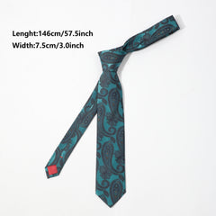 Men's Ethnic Style Cashew Flower Tie