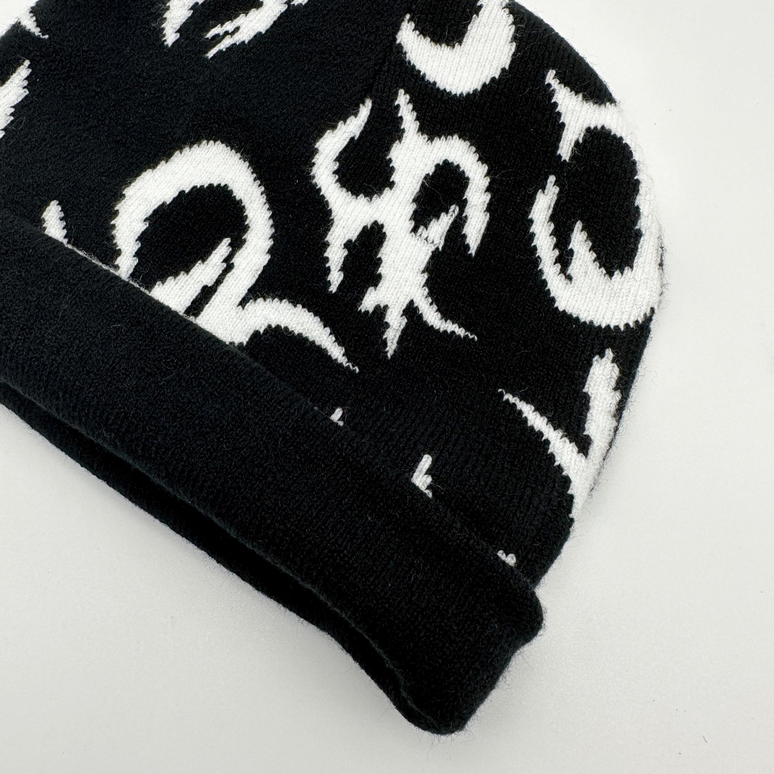 American Knitted Hat Autumn Winter Coldproof Stacking Hat