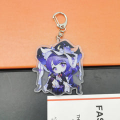 Anime Little Witch Key Ring Halloween Decoration Pendant