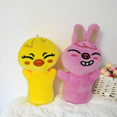 2 Pack Puppy Plush Toy Interactive Dolls Soft Polyester Pet Playful Decor