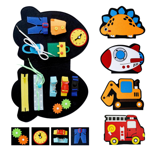 Montessori Toys for 1-3 Year Olds - Sensory Learning & Life Skills