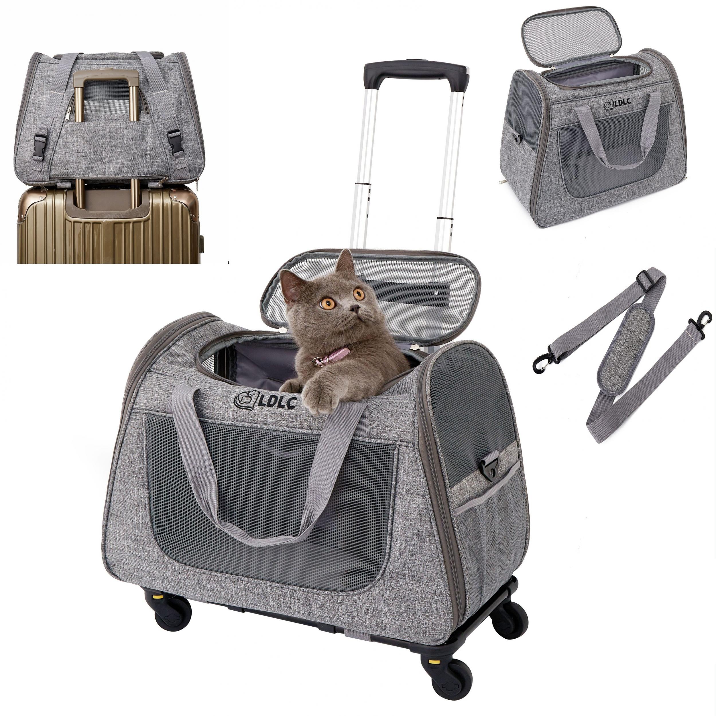 Pet Medium Cat And Small Dog Carrier