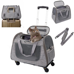 Pet Medium Cat And Small Dog Carrier