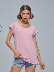 Summer Women Solid Tank Top Casual Sleeveless Shirts