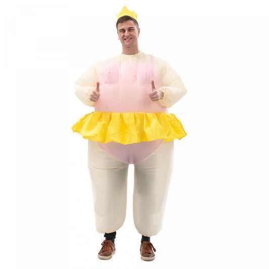 Pink Ballet Inflatable Costume Adult Height 150