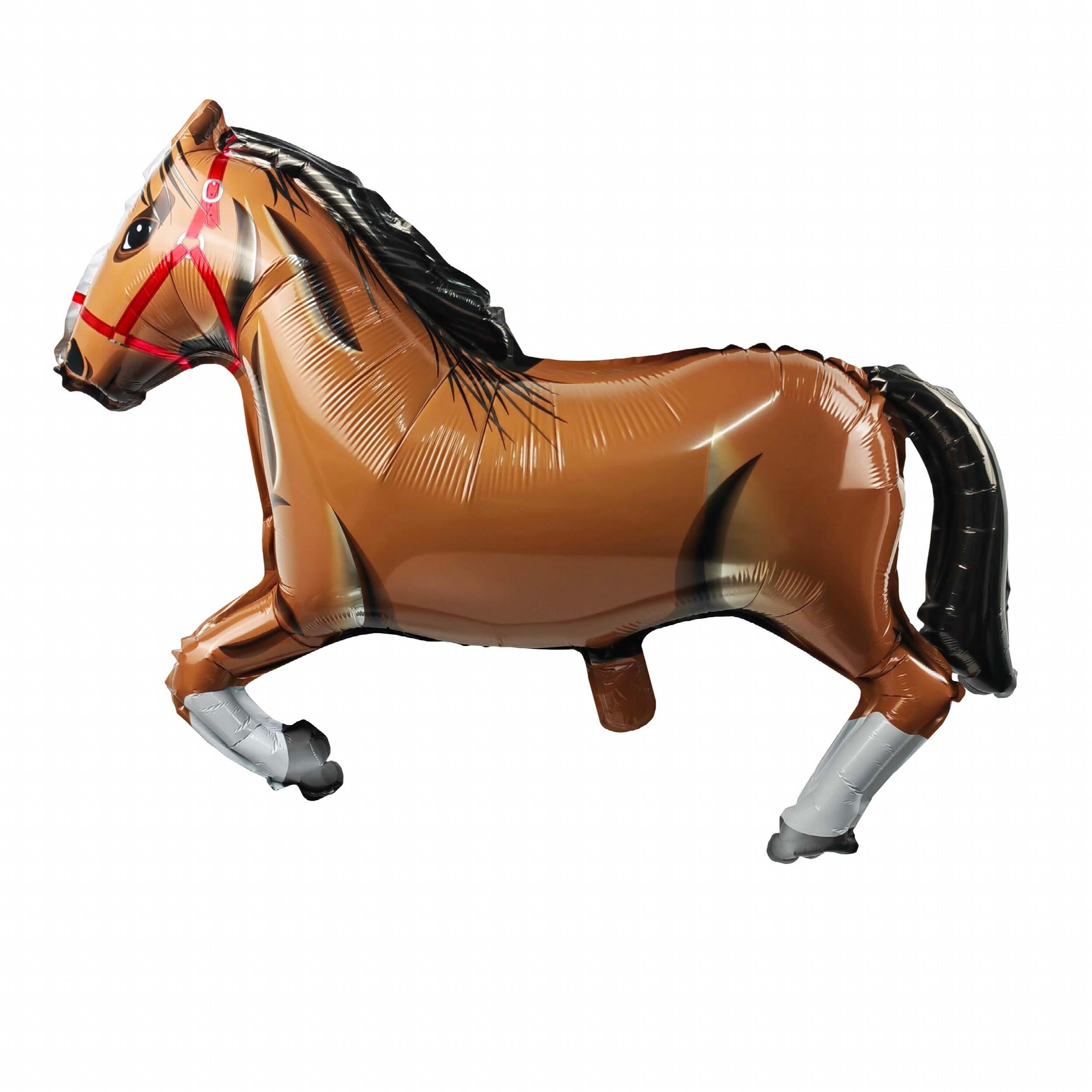 Large Horse Balloon Foil Aluminum Themed Party Decorations Baby Shower Supplies