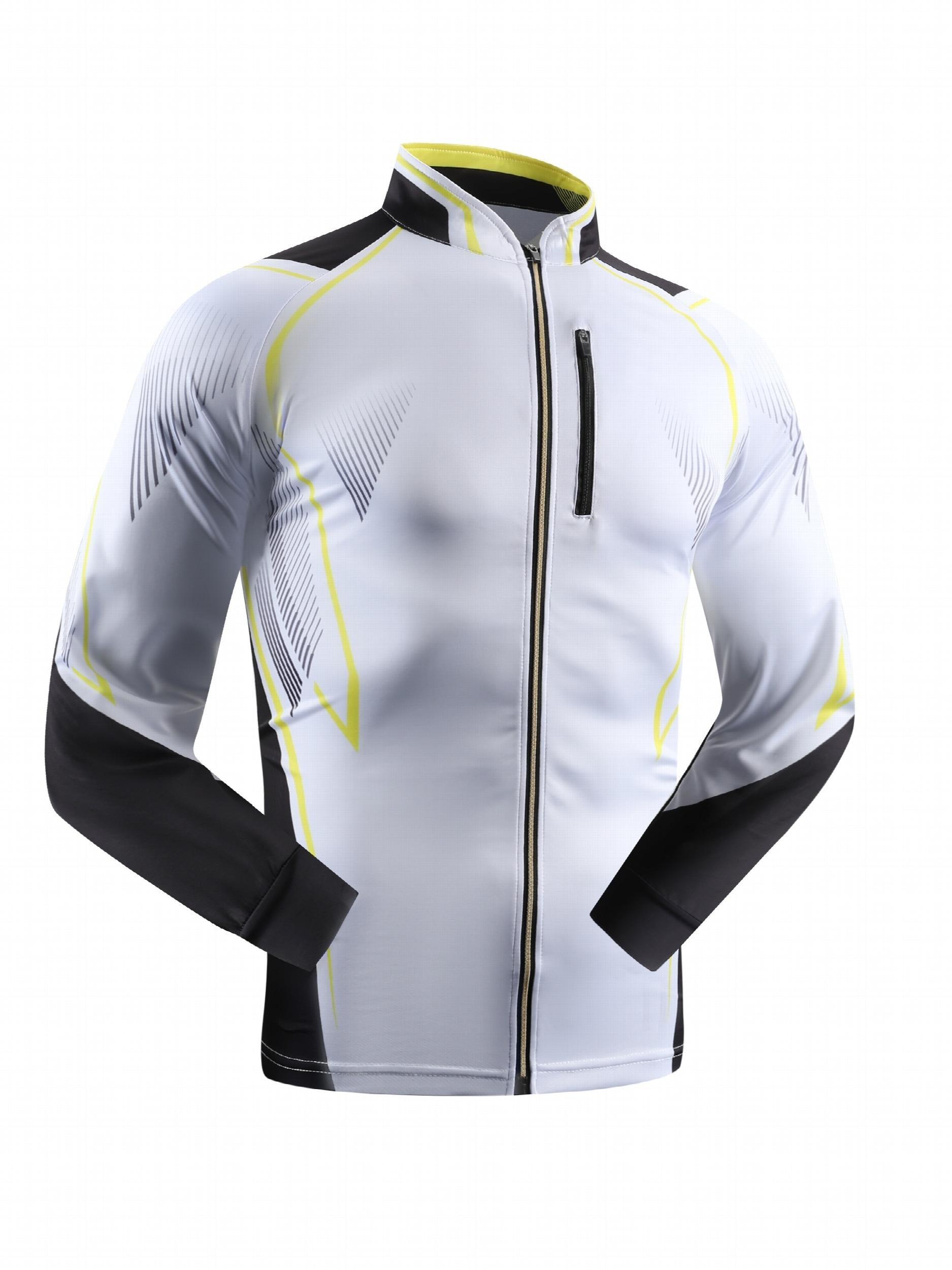 Men's Sun Protection Jacket Quick Dry Long Sleeve Rash Guard