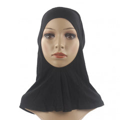 Soft Underscarf Cap Neck Cover Inner Cap Solid Hijab Hats Turban Cap