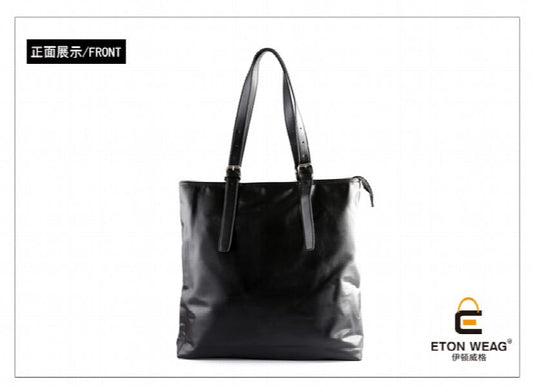 X-Online Hot Man Handbag Male Large Tote Big Shopping Bag