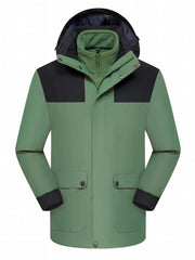 Windproof Waterproof Thermal Outdoor Jacket Large Pocket