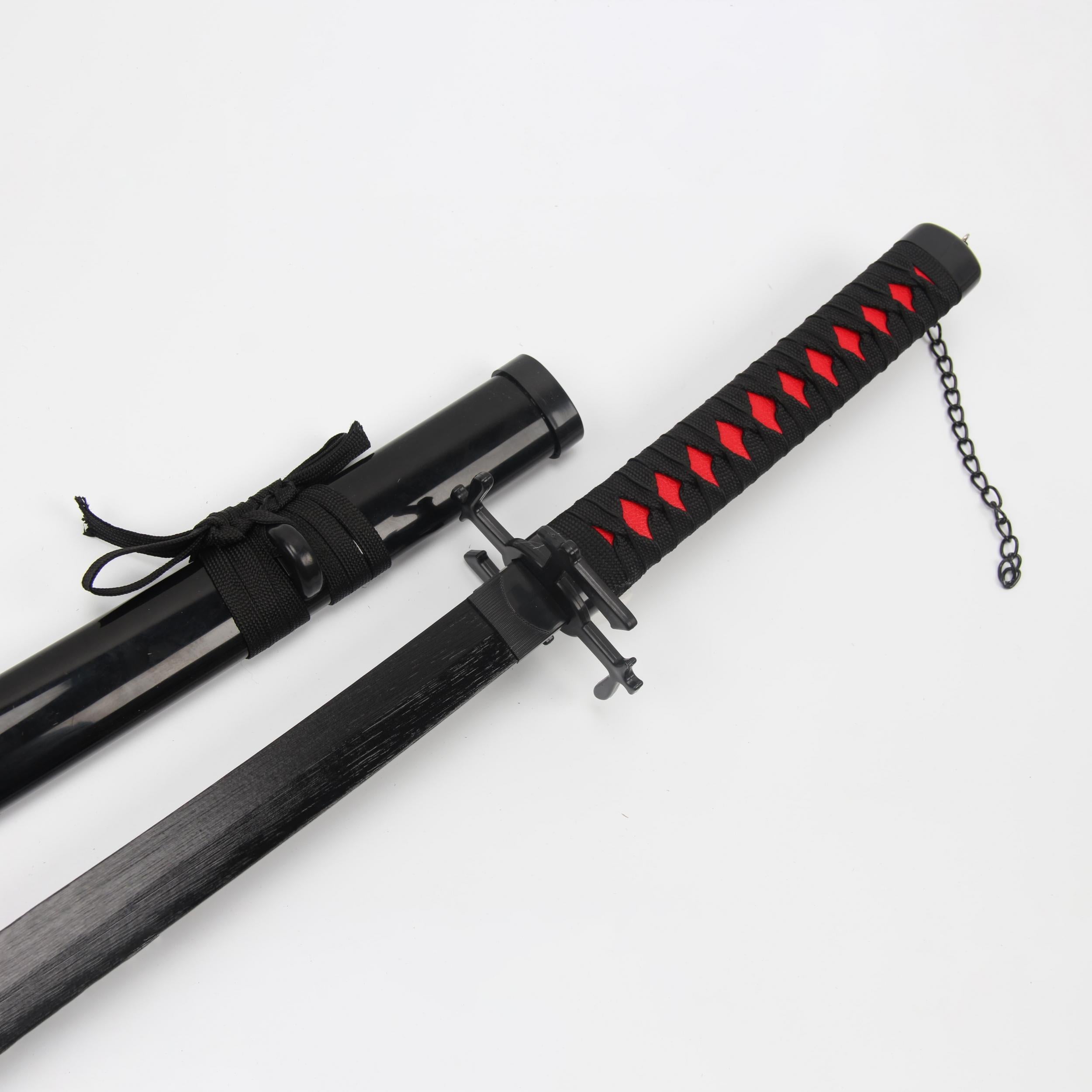 Wooden Anime Samurai Sword for Cosplay & Collectors