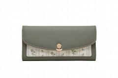 Women's Long Handbag and Print Small Fresh Wallet