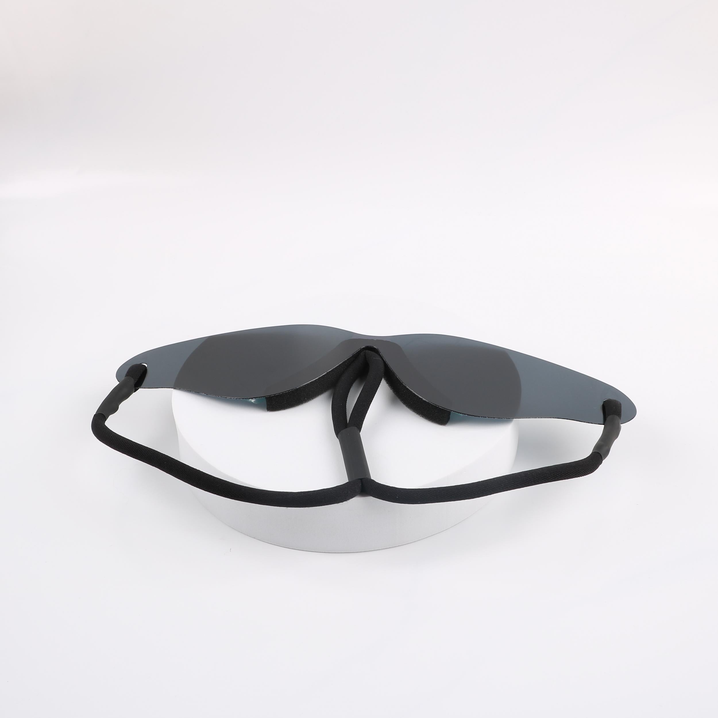 Y2K Wrap Around Sunglasses Mirror Lens Glasses Futuristic Party Shades UV400