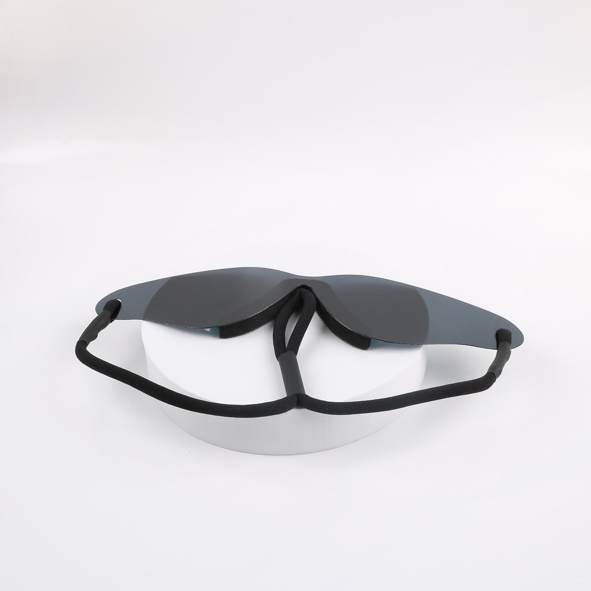 Y2K Wrap Around Sunglasses Mirror Lens Glasses Futuristic Party Shades UV400