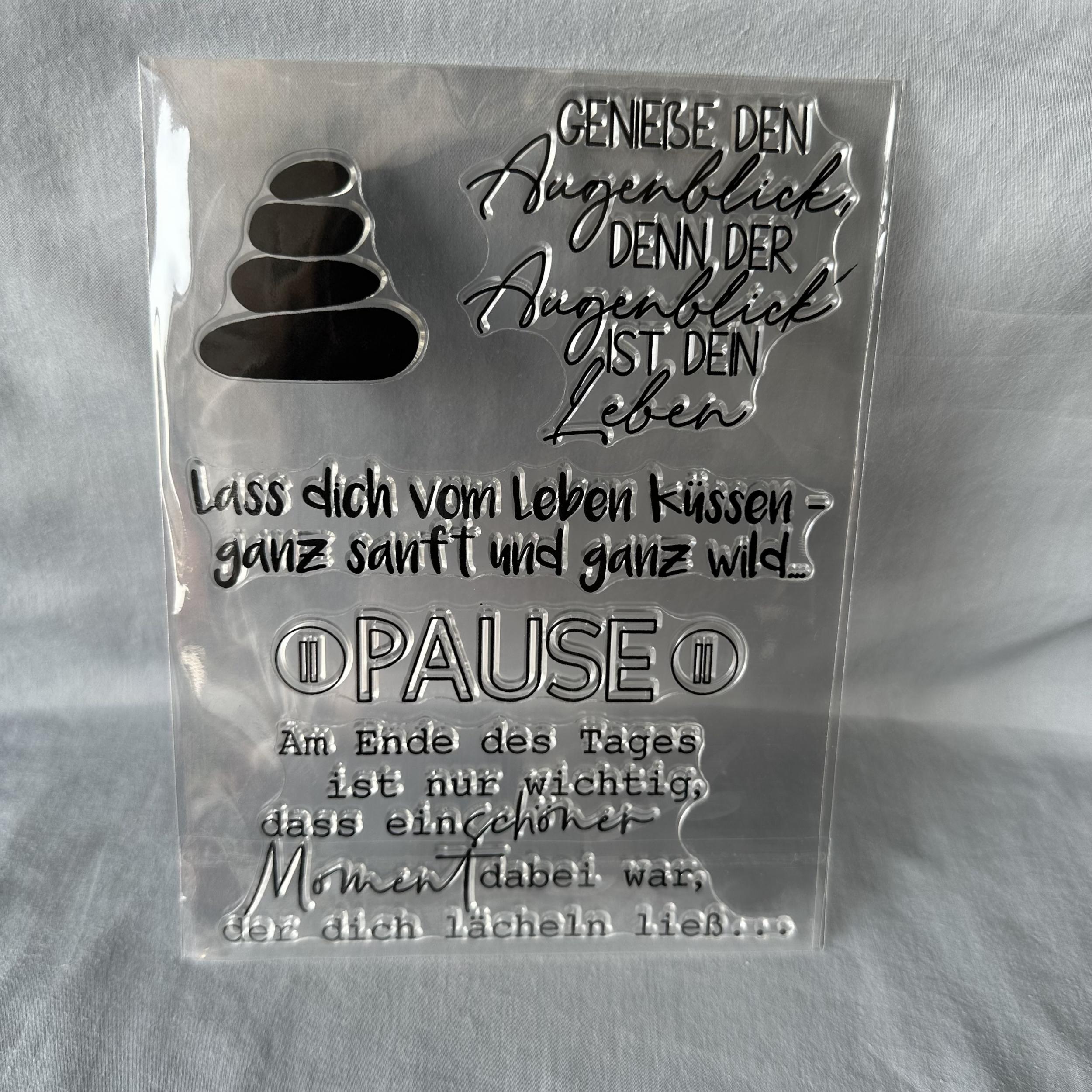 Transparent Silicone Stamp for DIY Scrapbook