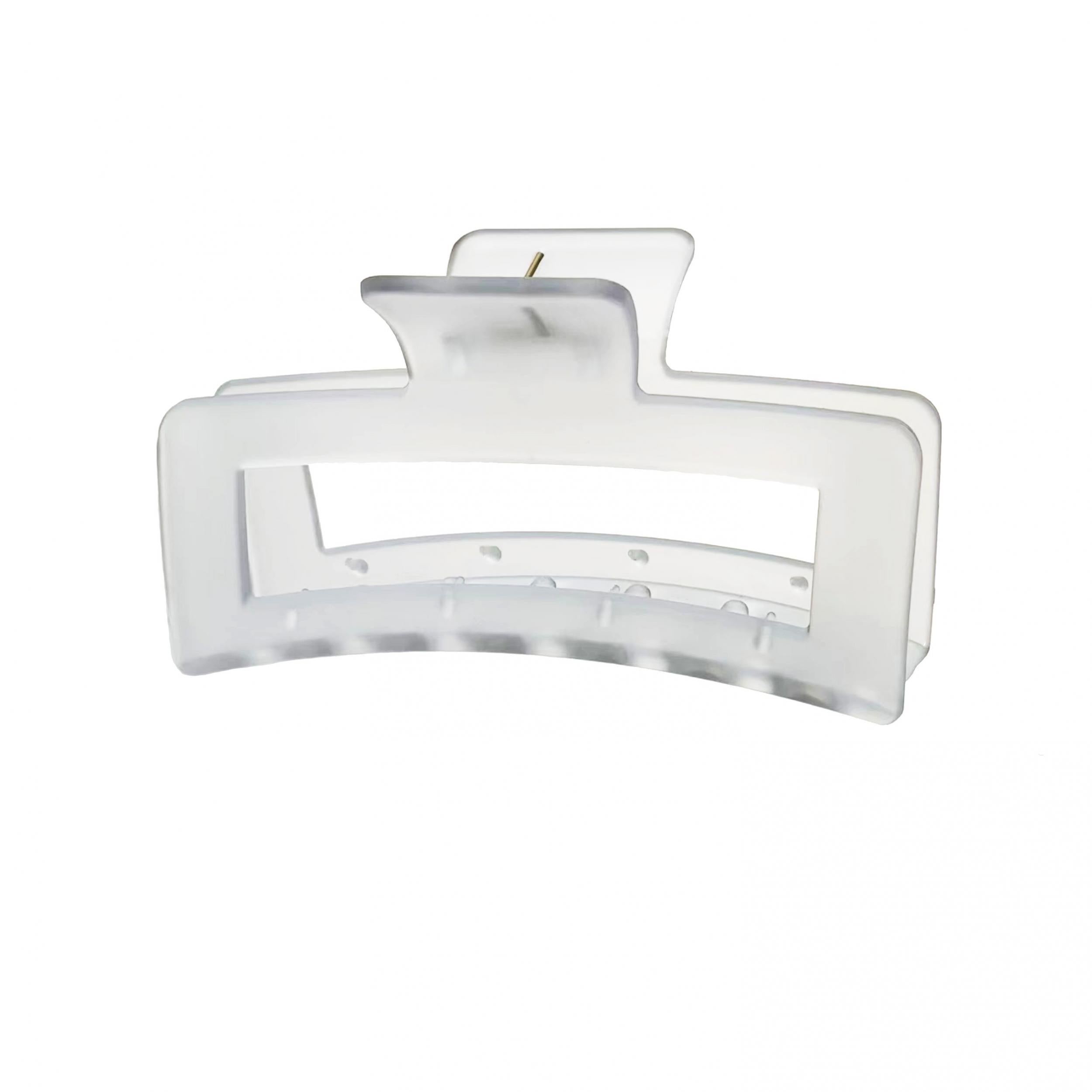 Frosted Hollow Rectangle Hair Claws for Girls Women Hair Accessories
