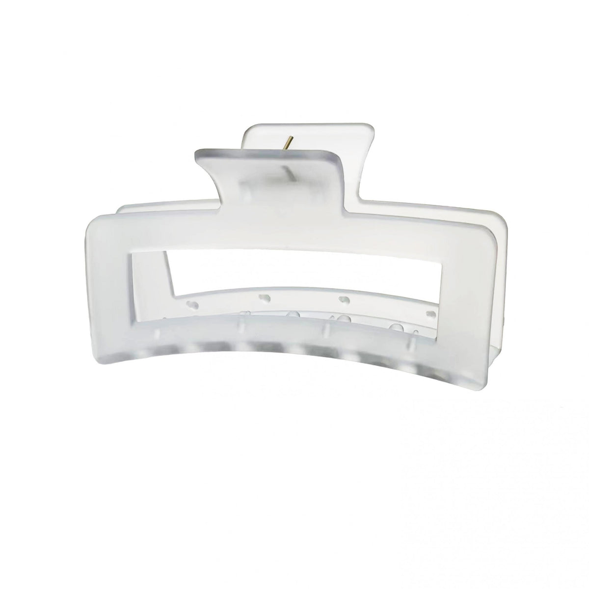 Frosted Hollow Rectangle Hair Claws for Girls Women Hair Accessories