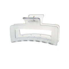 Frosted Hollow Rectangle Hair Claws for Girls Women Hair Accessories