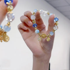 Snow Bracelet Bow Bead Bracelet Christmas Wind Bracelet