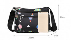 Printed Balloon Shoulder Bag for Women Girl Ladies