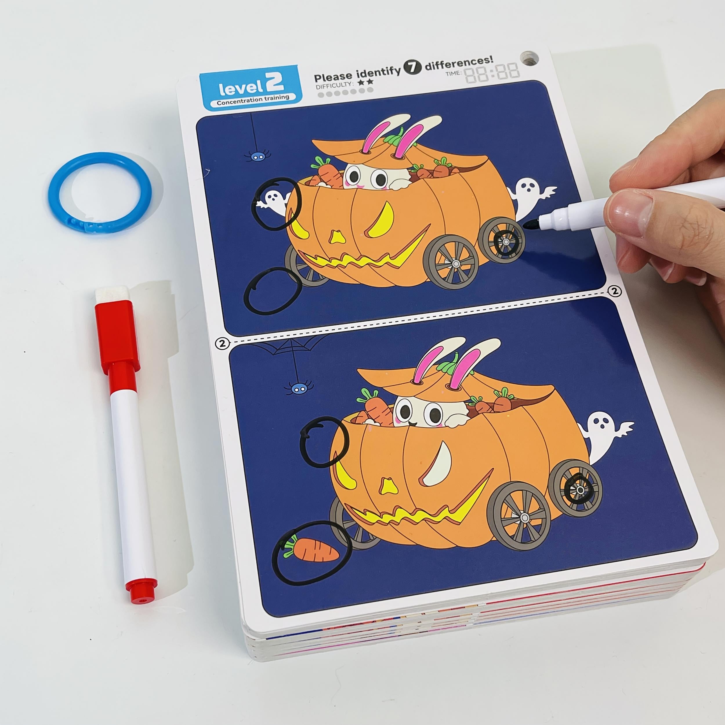 What's Missing Thinking Game Cards - Family Party Board Game - Ages 3+